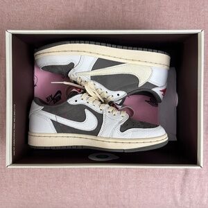 Nike Jordan 1 Retro Low OG SP Travis Scott Reverse Mocha